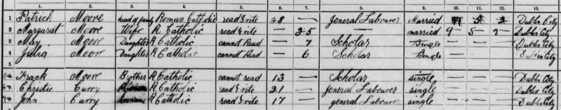 1911 census cury