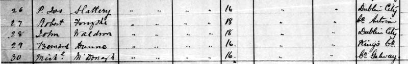 1911 census michael mcdonagh